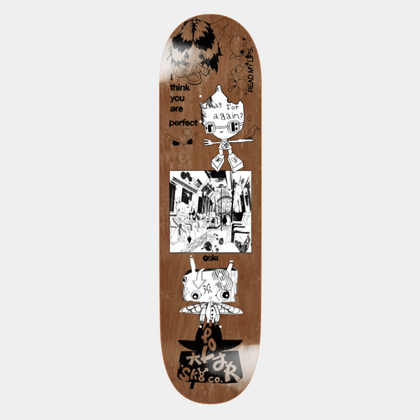 POLAR OSKI I THINK YOU PERFECT DECK - BROWN