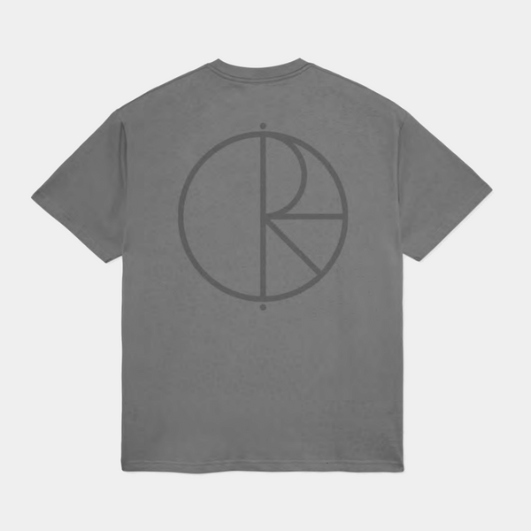 POLAR STROKE LOGO CONTRAST TEE - GREY