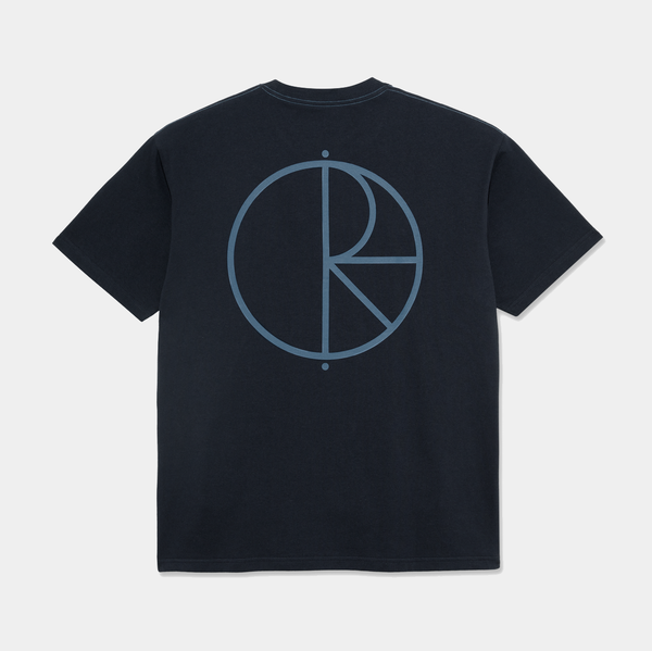 POLAR STROKE LOGO TEE - NAVY/BLUE