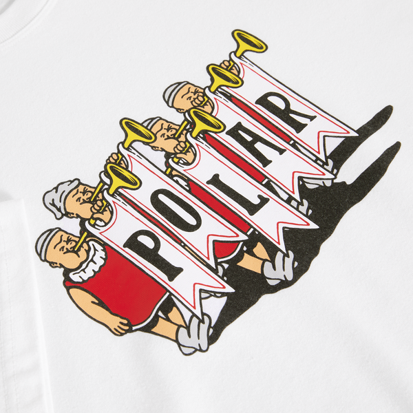 POLAR TRUMPETS TEE - WHITE