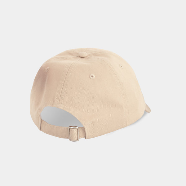 POLAR VARSITY LOGO SAM HAT - ECRU