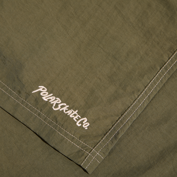 POLAR ZIGGY SWIM SHORTS - ARMY GREEN