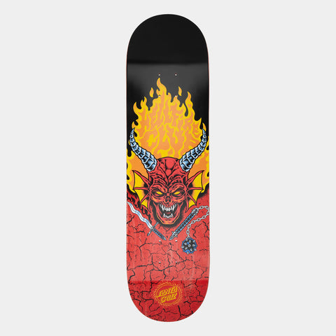 SANTA CRUZ X STRANGER THINGS HELLFIRE CLUB DECK