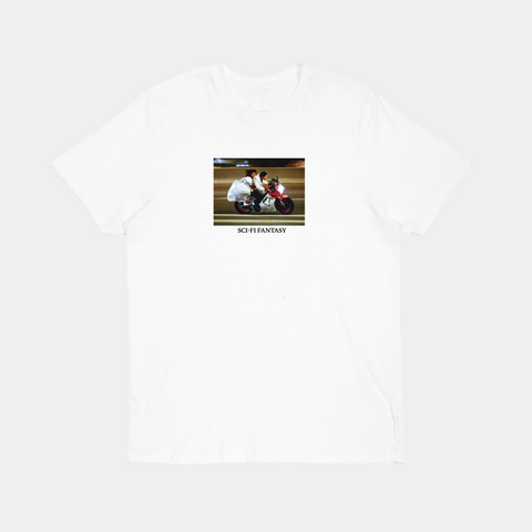 SCI-FI FANTASY A MOMENT OF ROMANCE TEE - WHITE