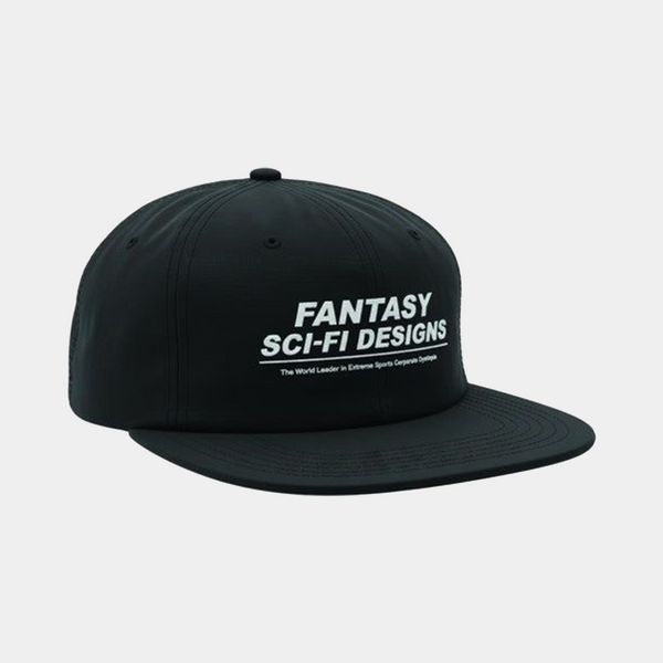 SCI-FI FANTASY EXTREME DESIGN HAT - BLACK
