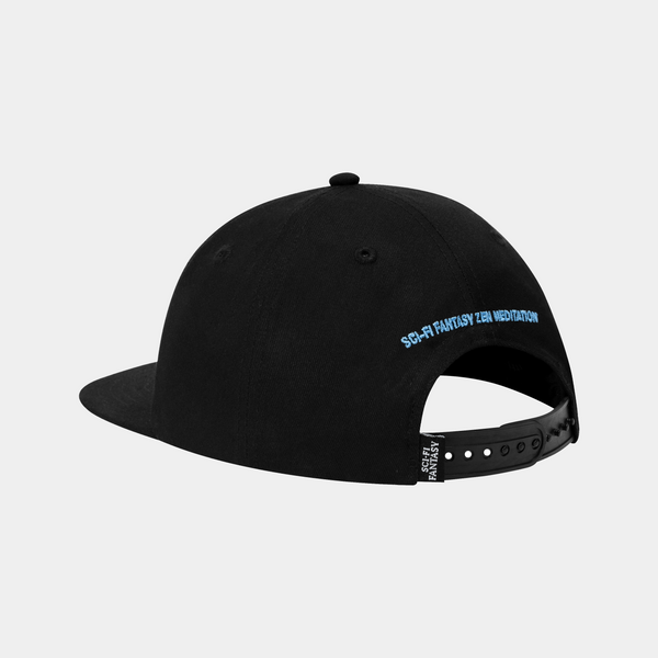 SCI-FI FANTASY PEGASUS HAT 2 - BLACK