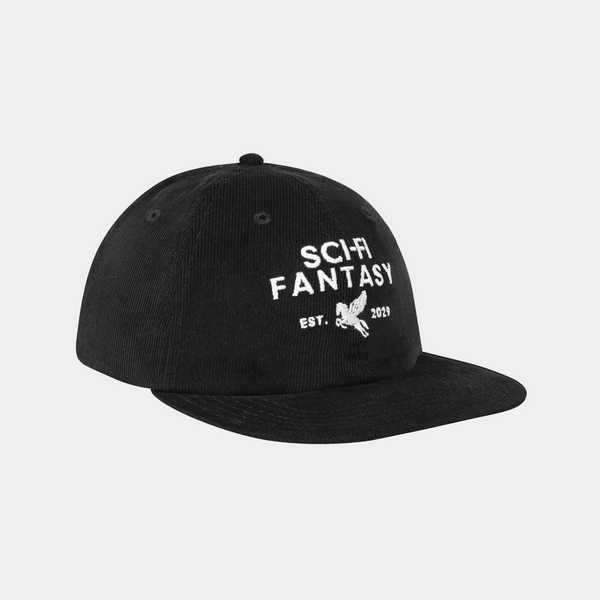 SCI-FI FANTASY PEGASUS HAT 2 - BLACK