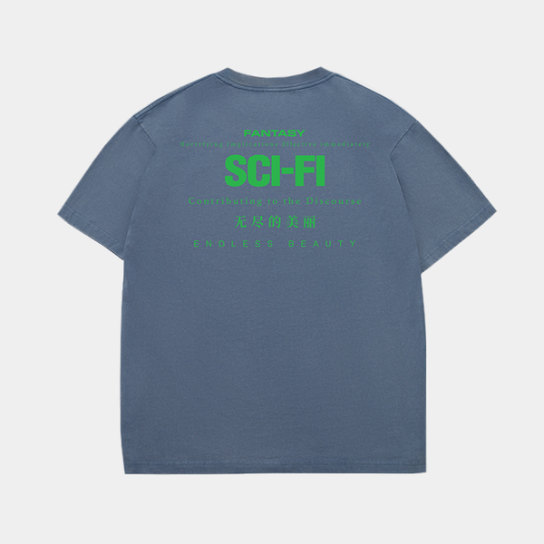 SCI-FI FANTASY PROFOUND DARKNESS TEE - SLATE