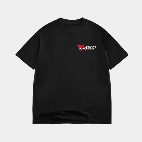 SCI-FI FANTASY SPORTS TEE 2 - BLACK