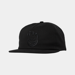SPITFIRE BIGHEAD SNAPBACK HAT - BLACK/CHARCOAL - PLA Skateboarding