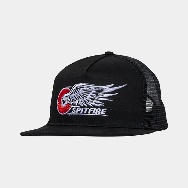SPITFIRE CLASSIC WING HAT - BLACK/RED/WHITE