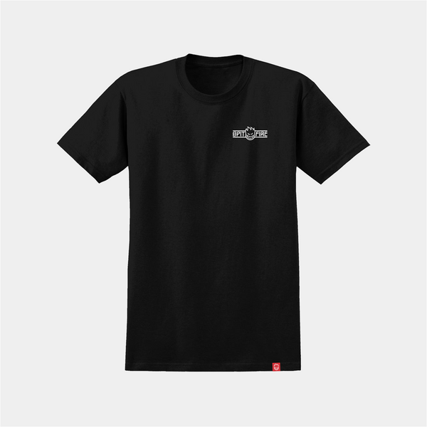 SPITFIRE LTB ARCH II TEE - BLACK/WHITE