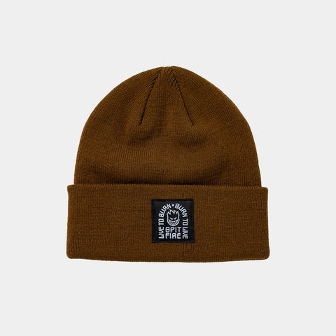 SPITFIRE LTB BIGHEAD ARCH BEANIE - BROWN