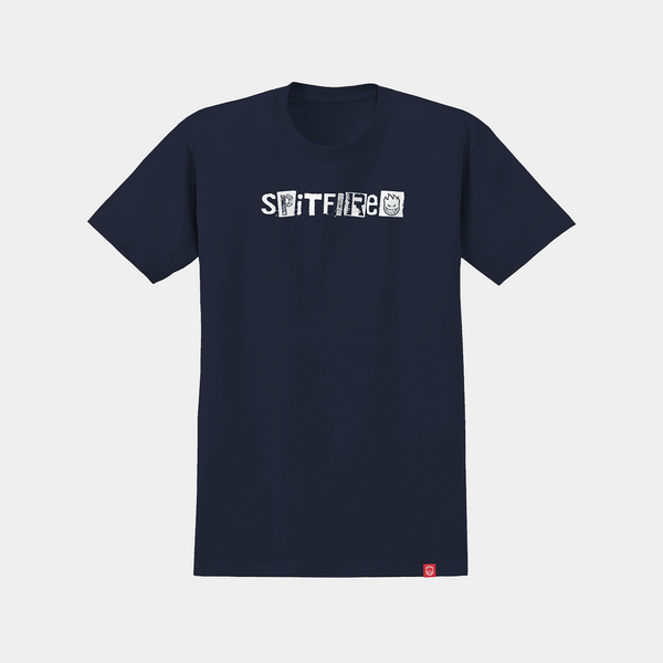 SPITFIRE RANSOM II TEE - TRUE NAVY/WHITE