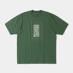 STUSSY AUTHENTIC GEAR PIGMENT DYED TEE - PINE - PLA Skateboarding