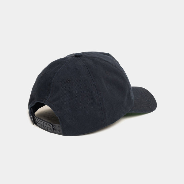 STUSSY BIG STOCK MID DEPTH HAT - NAVY ECLIPSE