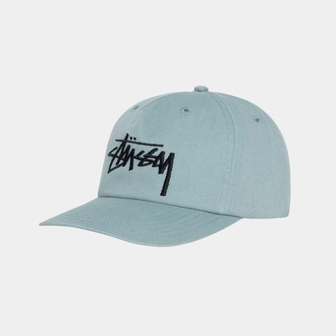 STUSSY BIG STOCK MID DEPTH HAT - SEA WATER