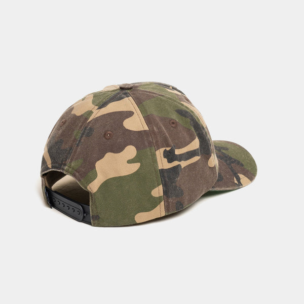 STUSSY BIG STOCK MID DEPTH HAT - WOODLAND CAMO