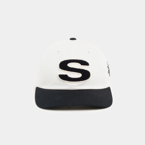 STUSSY CHENILLE S LOW PRO HAT - NATURAL