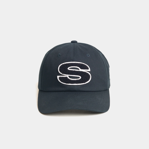 STUSSY CHENILLE S LOW PRO HAT - ONYX