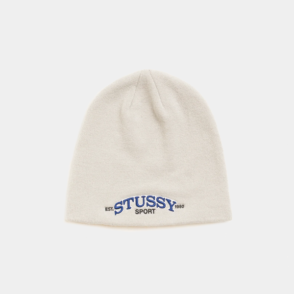 STUSSY CLASSIC SPORT SKULLCAP - GREY