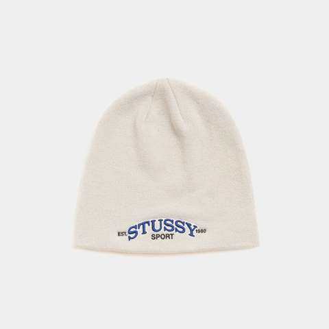 STUSSY CLASSIC SPORT SKULLCAP - GREY