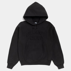 Stussy ブラック パーカー M stussy-gear-applique-hoodie-