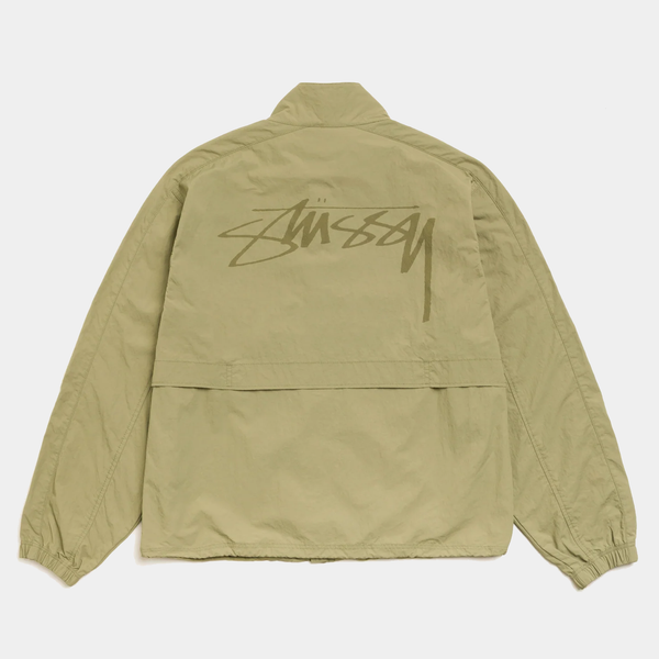 STUSSY LIGHTWEIGHT MOCK JACKET - KHAKI