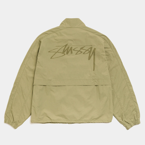 STUSSY LIGHTWEIGHT MOCK JACKET - KHAKI