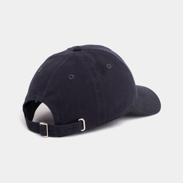 STUSSY LOW PROFILE CREW STRAPBACK HAT - NAVY