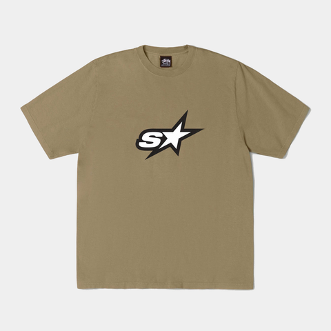 STUSSY SPEEDWAY TEE - ARMY