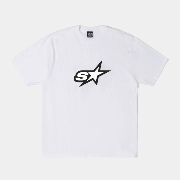 STUSSY SPEEDWAY TEE - WHITE