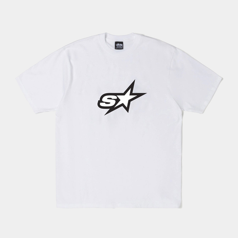 STUSSY SPEEDWAY TEE - WHITE
