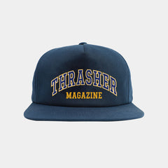 THRASHER DROPOUT SNAPBACK HAT - NAVY - PLA Skateboarding