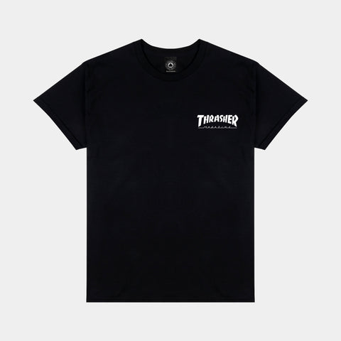 THRASHER LITTLE THRASHER TEE - BLACK