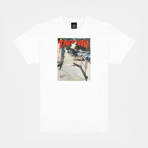 THRASHER MILES SILVAS COVER TEE - WHITE