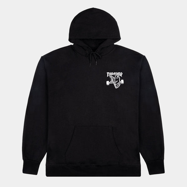 THRASHER X SPITFIRE - CLASSIC SWIRL HOODIE - BLACK