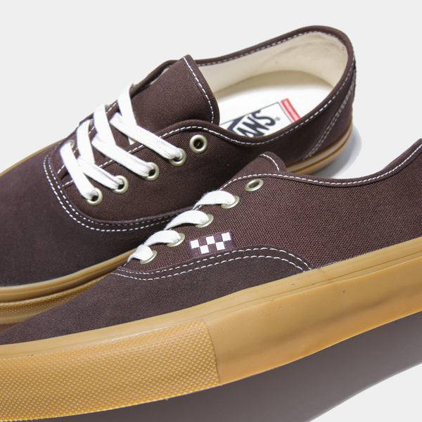 VANS SKATE AUTHENTIC - BROWN/GUM