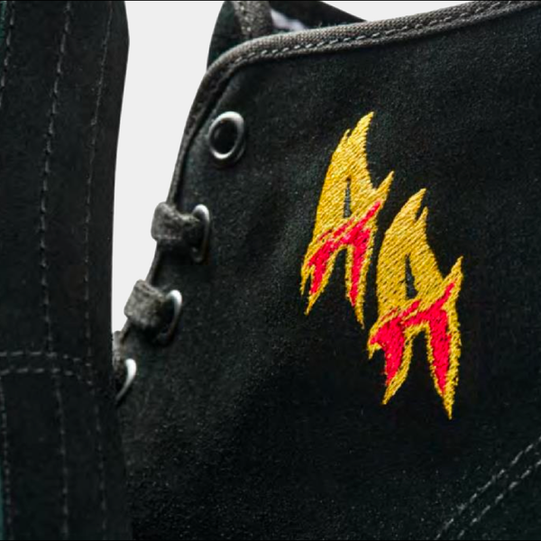 VANS SKATE AUTHENTIC HIGH VCU ANDREW ALLEN - BLACK