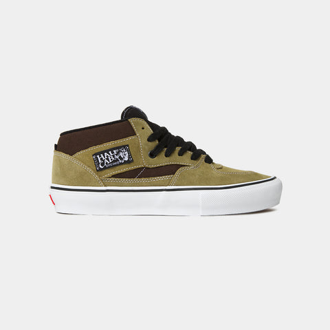 VANS SKATE HALF CAB - OLIVE/BROWN
