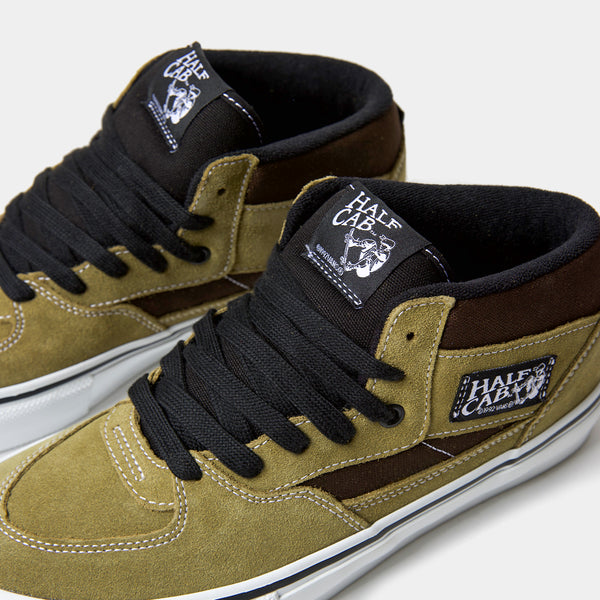 VANS SKATE HALF CAB - OLIVE/BROWN