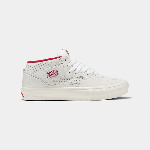 VANS SKATE HALF CAB VINTAGE SPORT - WHITE/RED