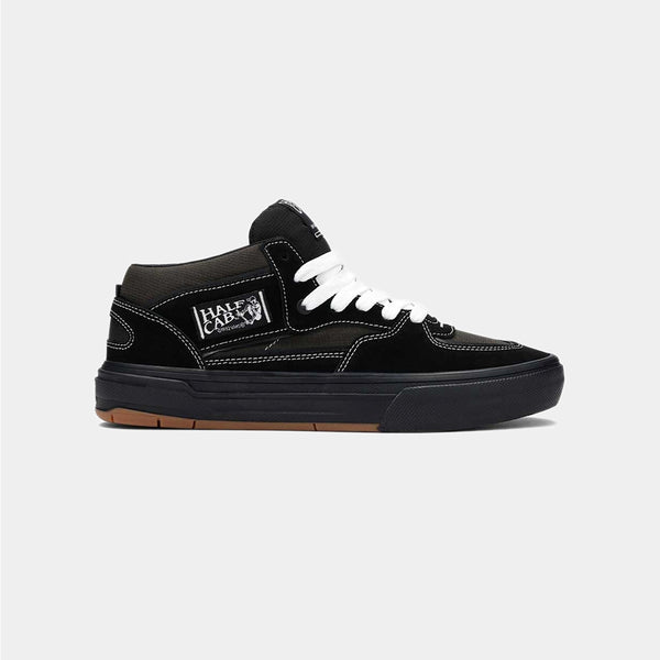 VANS SKATE HALF CAB WAFFLECUP - BLACK/ASPHALT