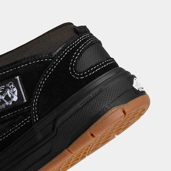 VANS SKATE HALF CAB WAFFLECUP - BLACK/ASPHALT
