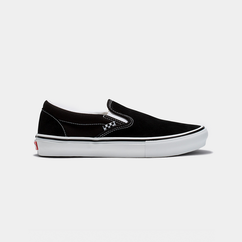 VANS SKATE SLIP-ON - BLACK/WHITE