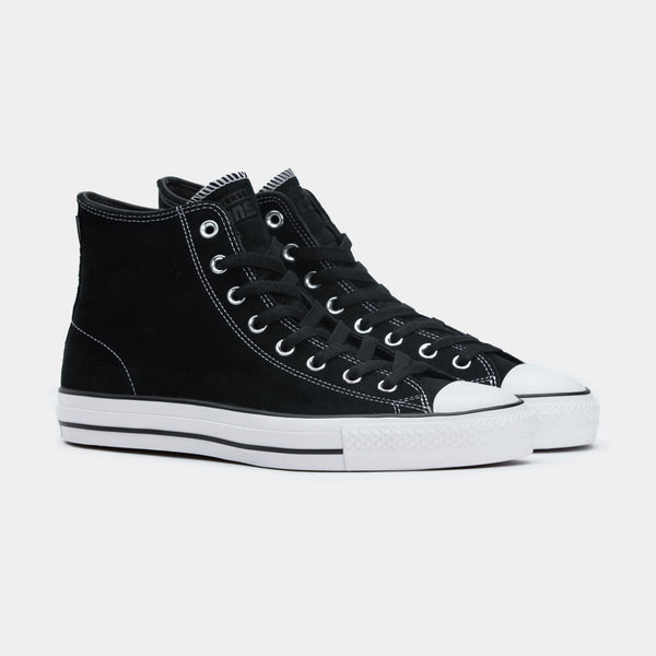 CONVERSE CTAS PRO HI SUEDE - BLACK/WHITE