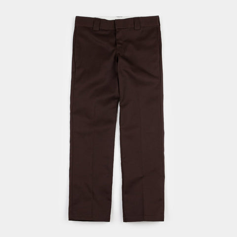 DICKIES ORIGINAL 874 WORK PANTS - DARK BROWN