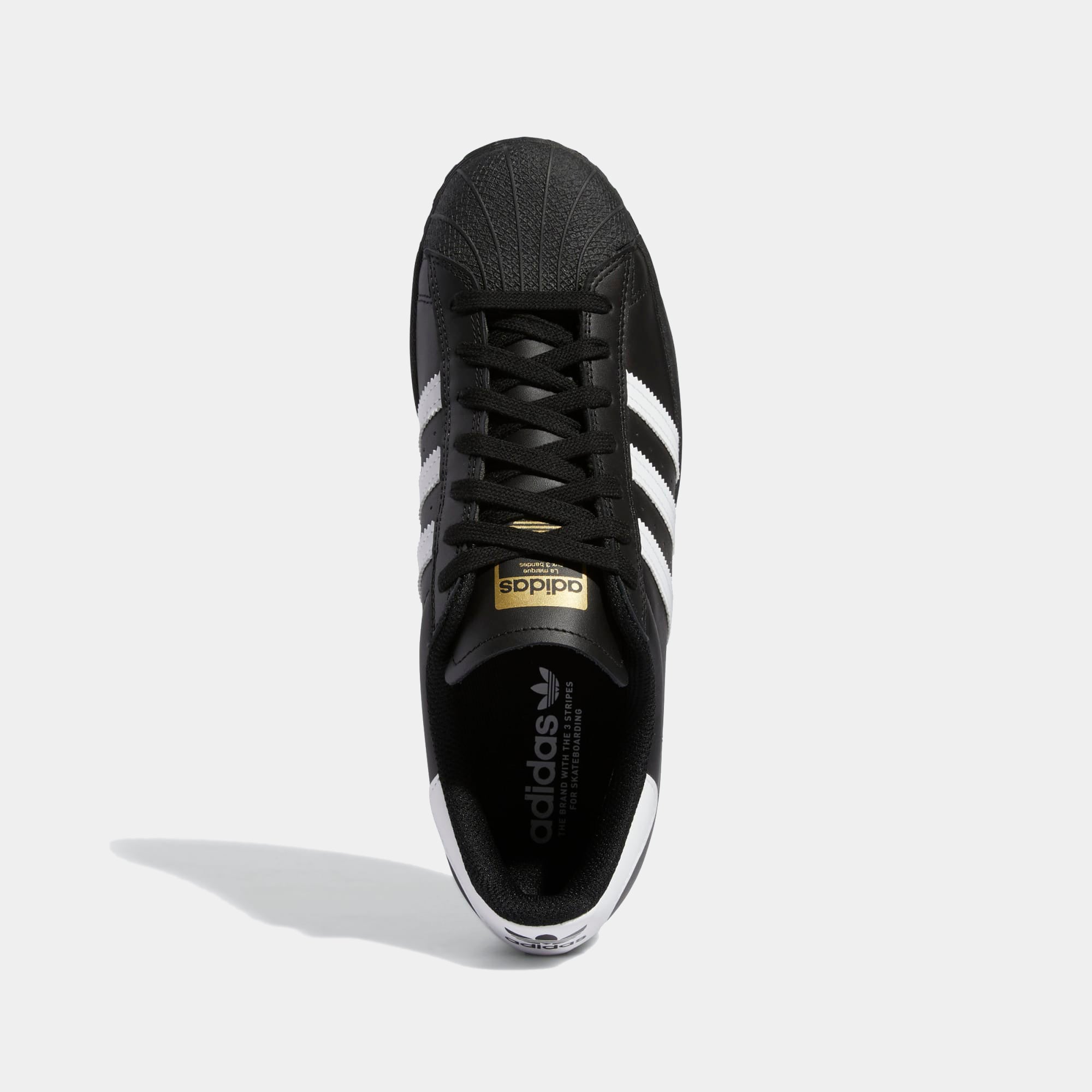 ADIDAS SUPERSTAR ADV - BLACK/WHITE GW6931 - PLA Skateboarding ADIDAS SUPERSTAR ADV - BLACK/WHITE GW6931 - PLA Skateboarding