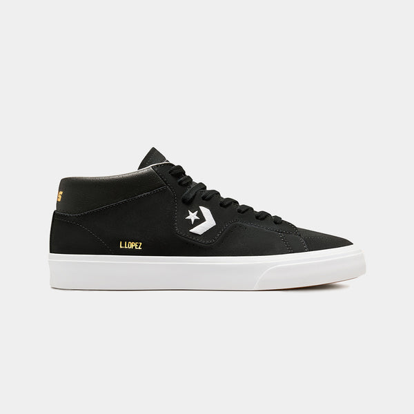 CONVERSE LOUIE LOPEZ PRO MID - BLACK/WHITE