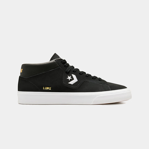 CONVERSE LOUIE LOPEZ PRO MID - BLACK/WHITE